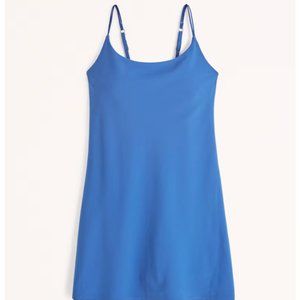 Abercrombie Traveler Mini Dress, Size: Small Petite, Blue